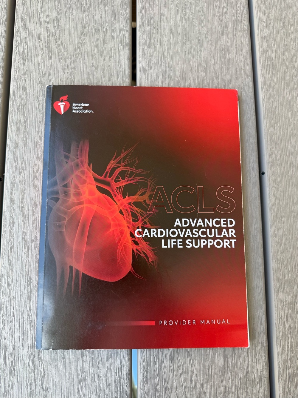 AHA ACLS Advanced Cardiovascular Life Support Provider Manual 2020